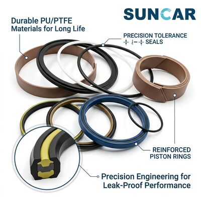 구입하다 8J-8613 8J-8612 Boom Bucket Cylinder Seal Kit for C.A.T E215B E215C 온라인 제조