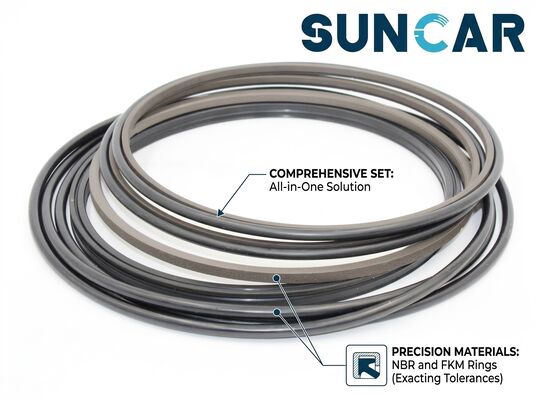 구입하다 418-5332 Blade Piston Cylinder Seal Kit For C.A.T. E307D E307E 308E 소재는 소재는 소재는 소재는 소재는 소재는 온라인 제조