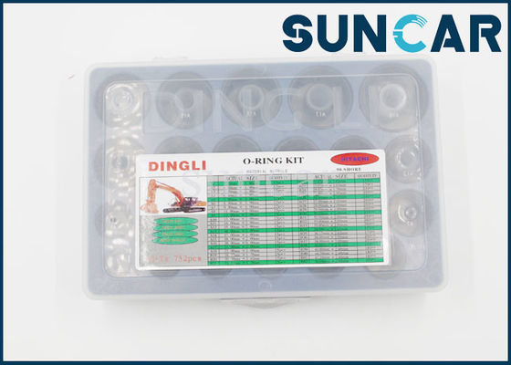주문 봉합을 위한 수리용 장비를 O-링 키트 박스를 O-링 표준 오일 실 히다찌 엑스카바토 online manufacture