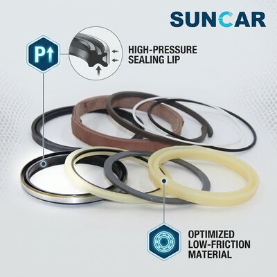 121-1597 Cylinder Seal Kit For C.A.T. E365B E365B II E365C E385C E385C FS 5080 5090B